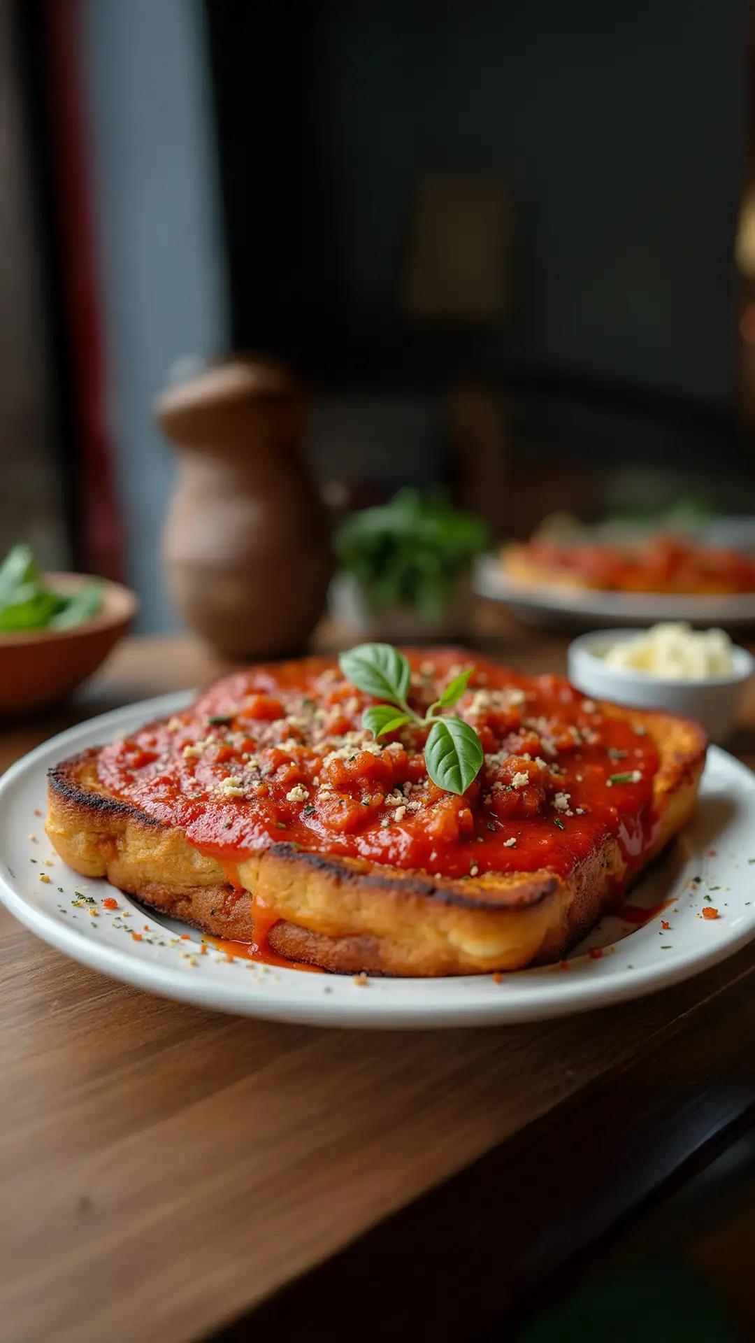 French Toast Pizza